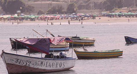 Chorrillos fishing lima peru