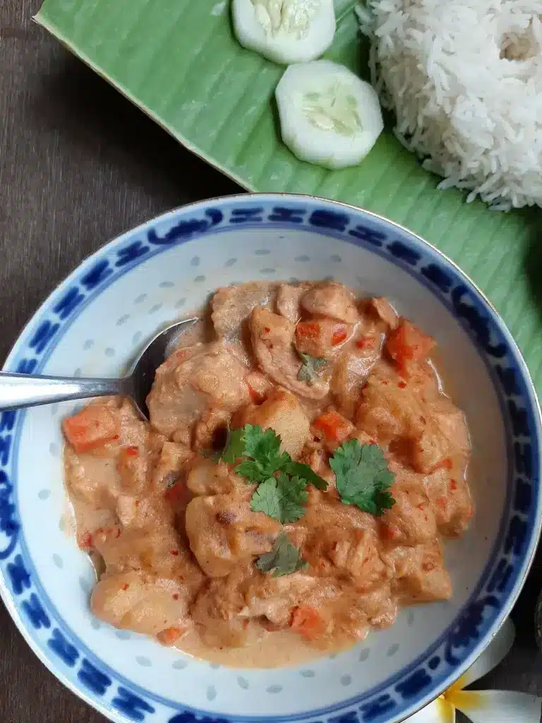 Receta: Pollo al Sambal Belacan con Verduras (incluye la version vegana).