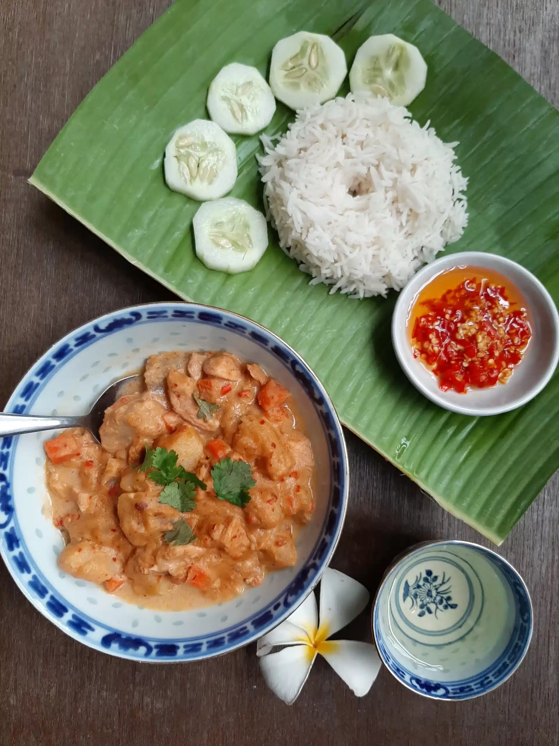 Sambal Belacan Chicken with vegetables