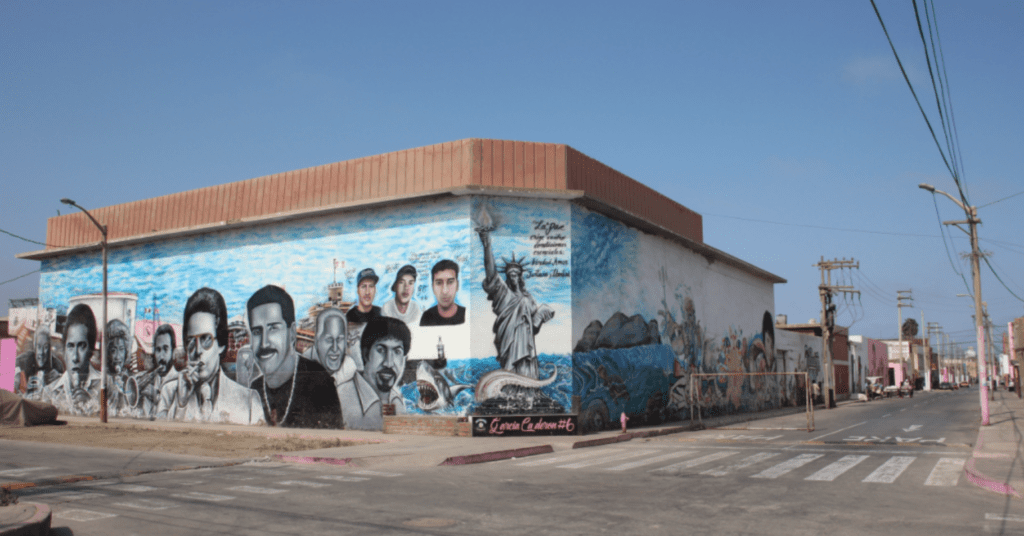 Murales en El Callao Lima Peru