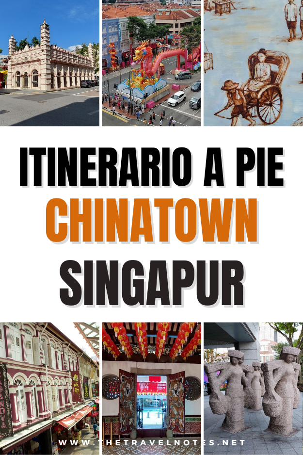 Itinerario a pie por Chinatown en Singapur