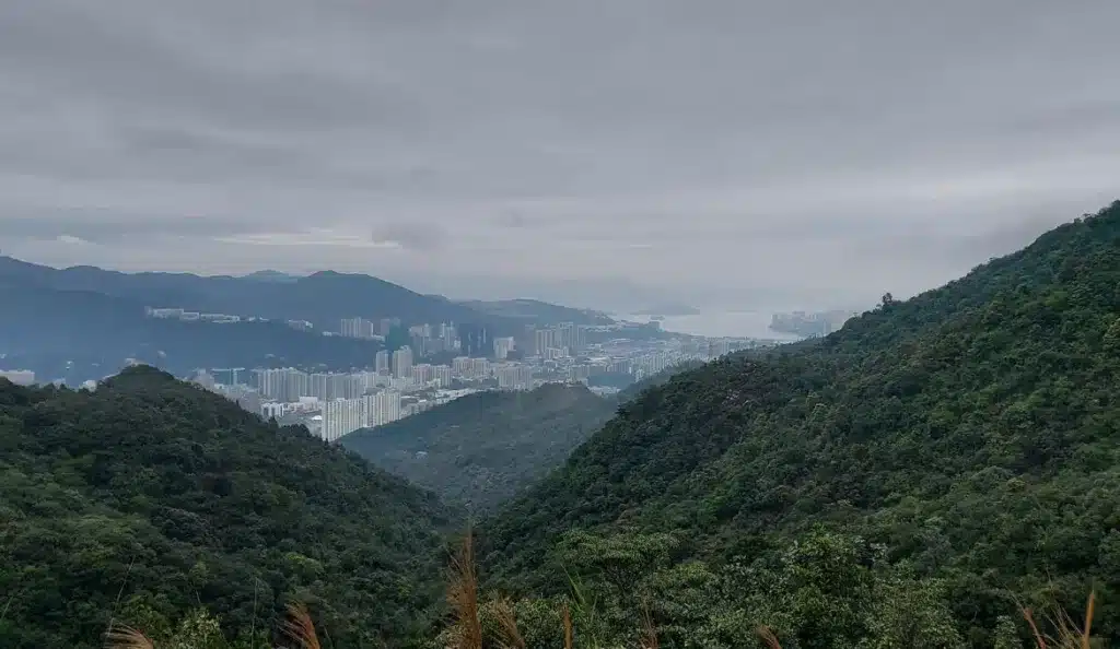 View of Hong Kong-Hiking trail