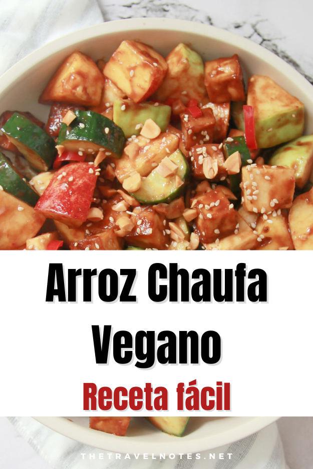 Arroz Chaufa Vegano con Anacardos y Tofu