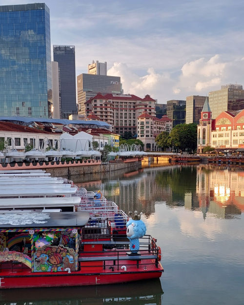 Clarke Quay and Boat Quay