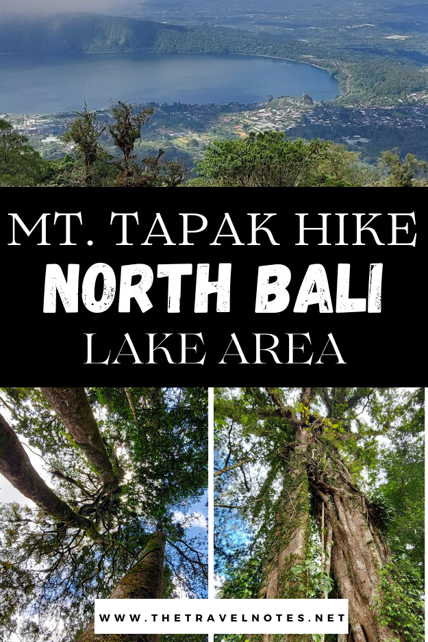 Hiking Bali’s Mount Tapak Near Lake Beratan