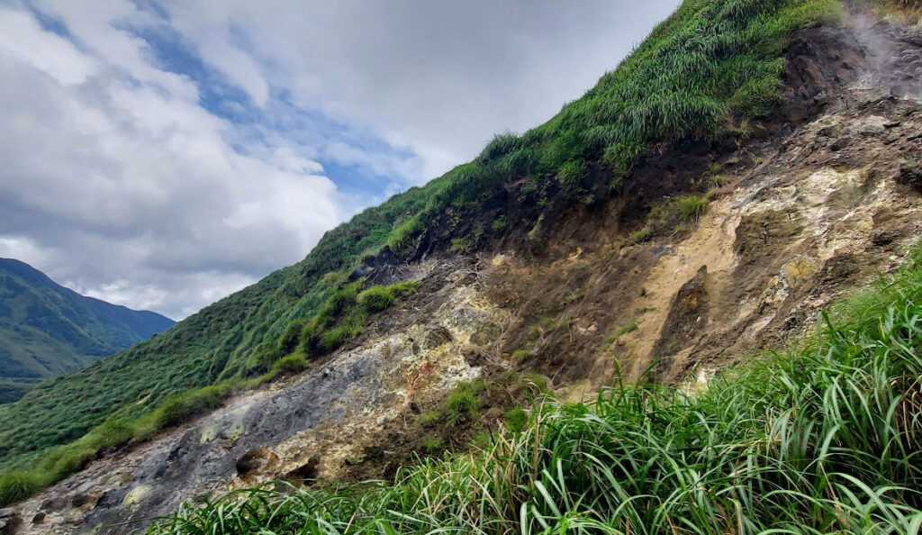 New Xiaoyoukeng hike in Yangmingshan National Park Taiwan Mount Qixing Trail Landscape- Taiwan