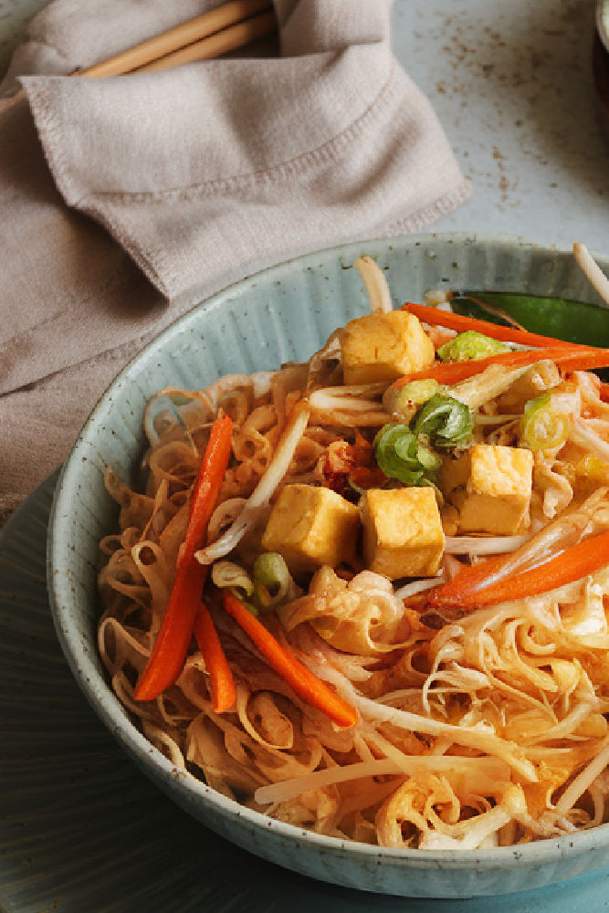 Vegan Singapore Noodles 