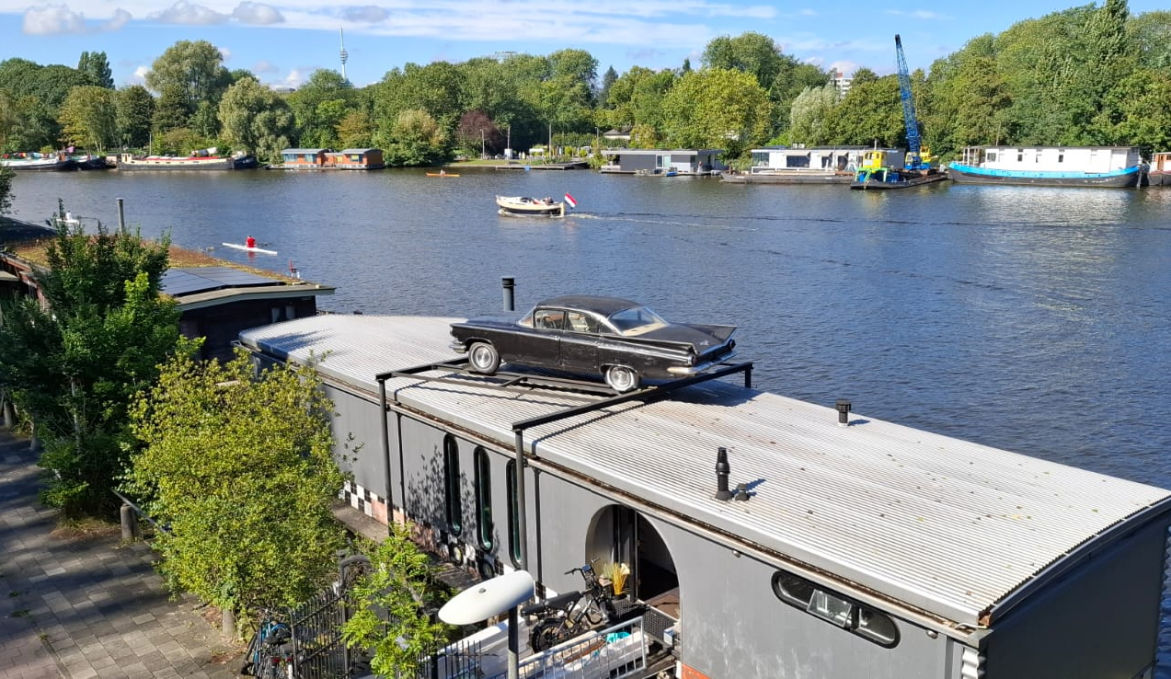 Houseboats along the Amstel