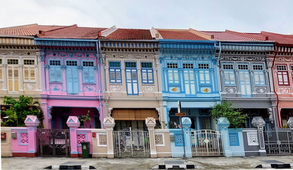 Koon Seng Road Colourful Houses