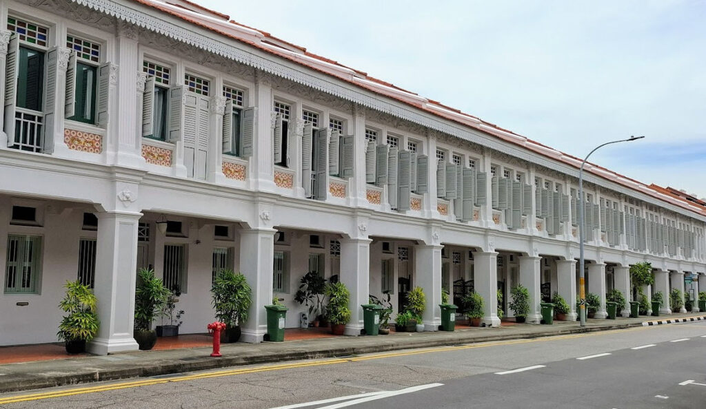 East Coast Joo Chiat Walking Trail-Everitt Road-Joo Chiat shophouses