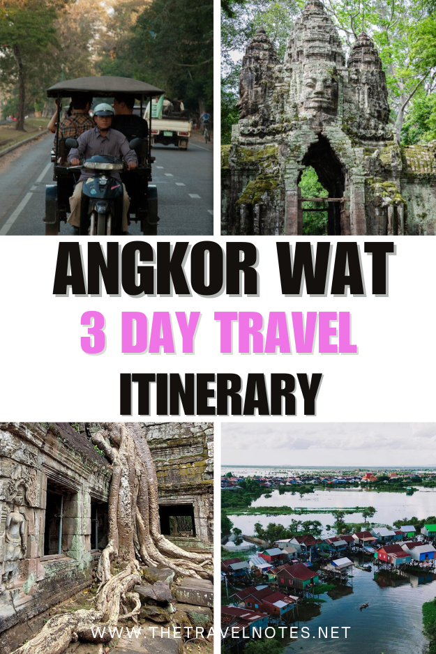 Angkor wat itinerary