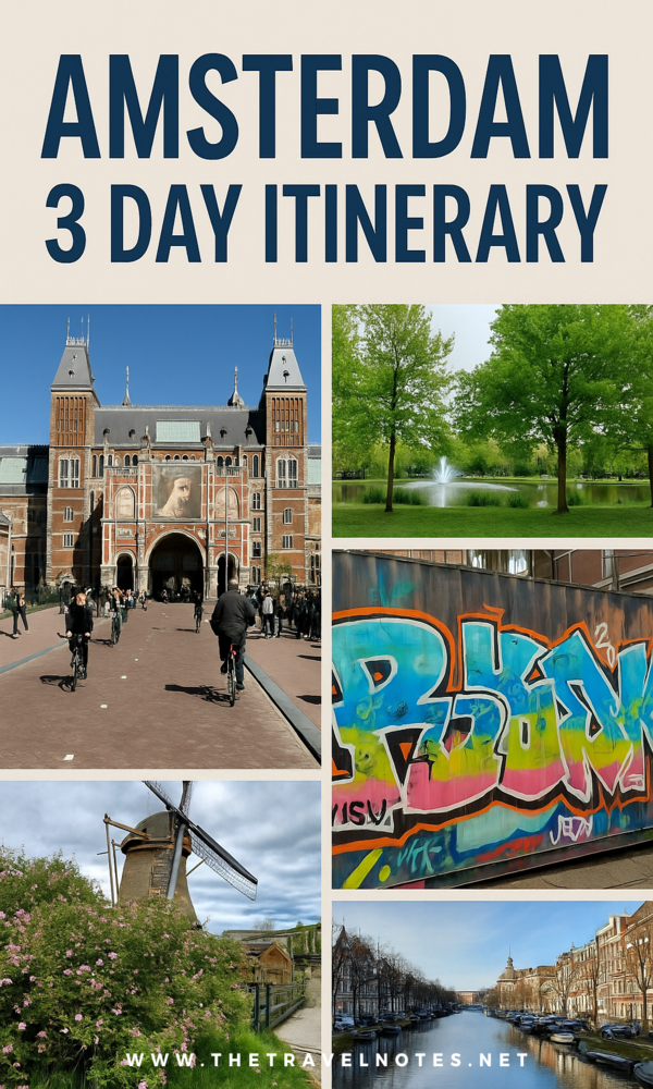 Amsterdam 3 Day Itinerary: A Local-Inspired Travel Guide