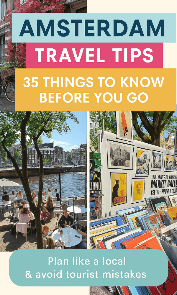 Amsterdam Travel Tips: 35 Things to Know Before You Go