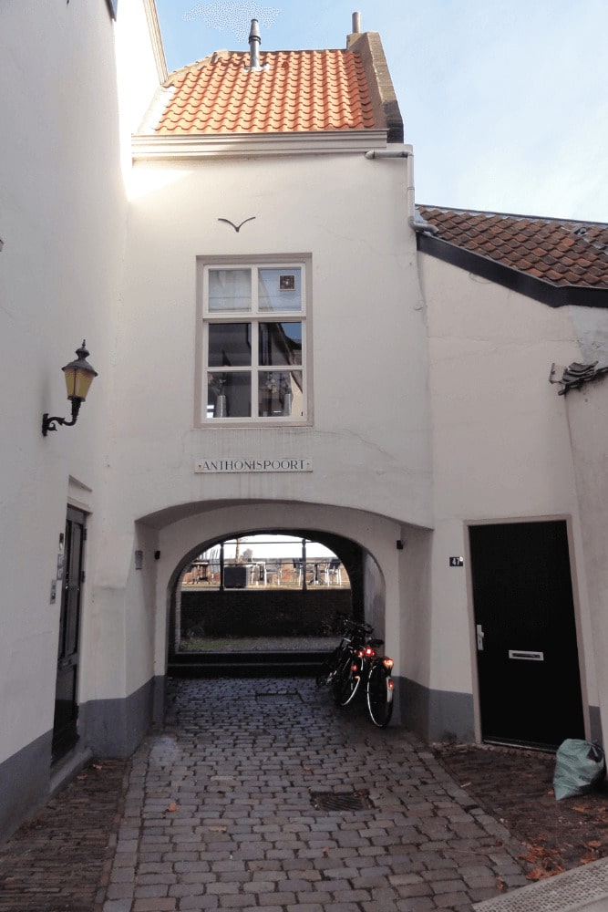 St. Anthonispoort Maarten Schenck Gate, medieval gate in Nijmegen