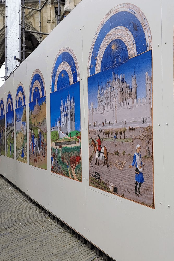 Très Riches Heures du Duc de Berry artwork connection in Nijmegen