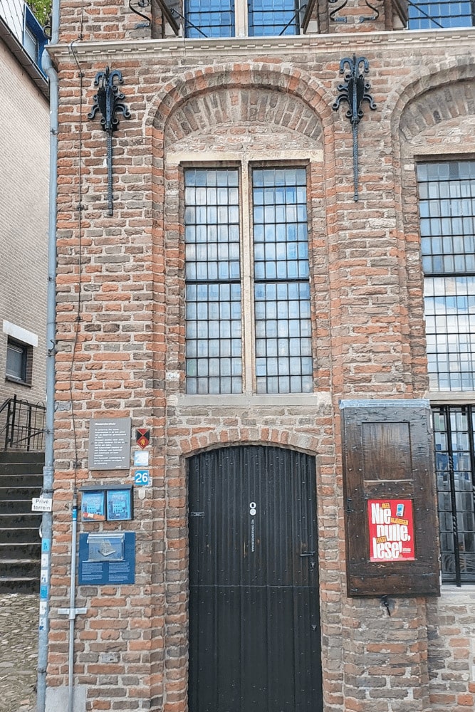 The Besiendershuis, oldest house in Nijmegen by the Waal River