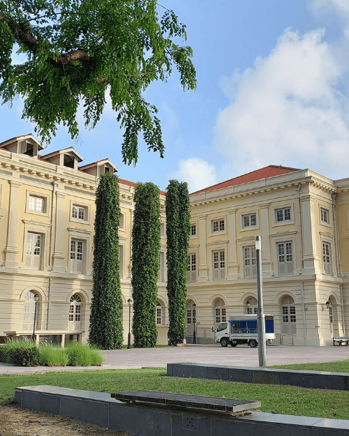 Asian Civilisations Museum colonial building along the Singapore River Singapore