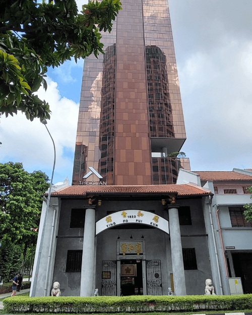 Ying Fo Fui Kun clan house on a Singapore walking tour