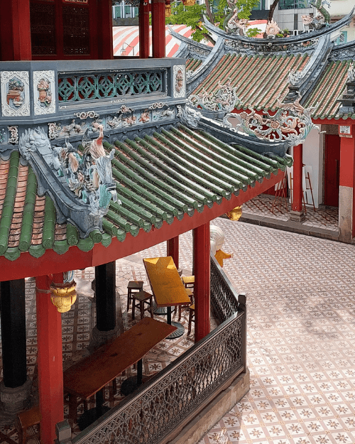 Le Shan Cafe hidden stop on a Singapore walking tour